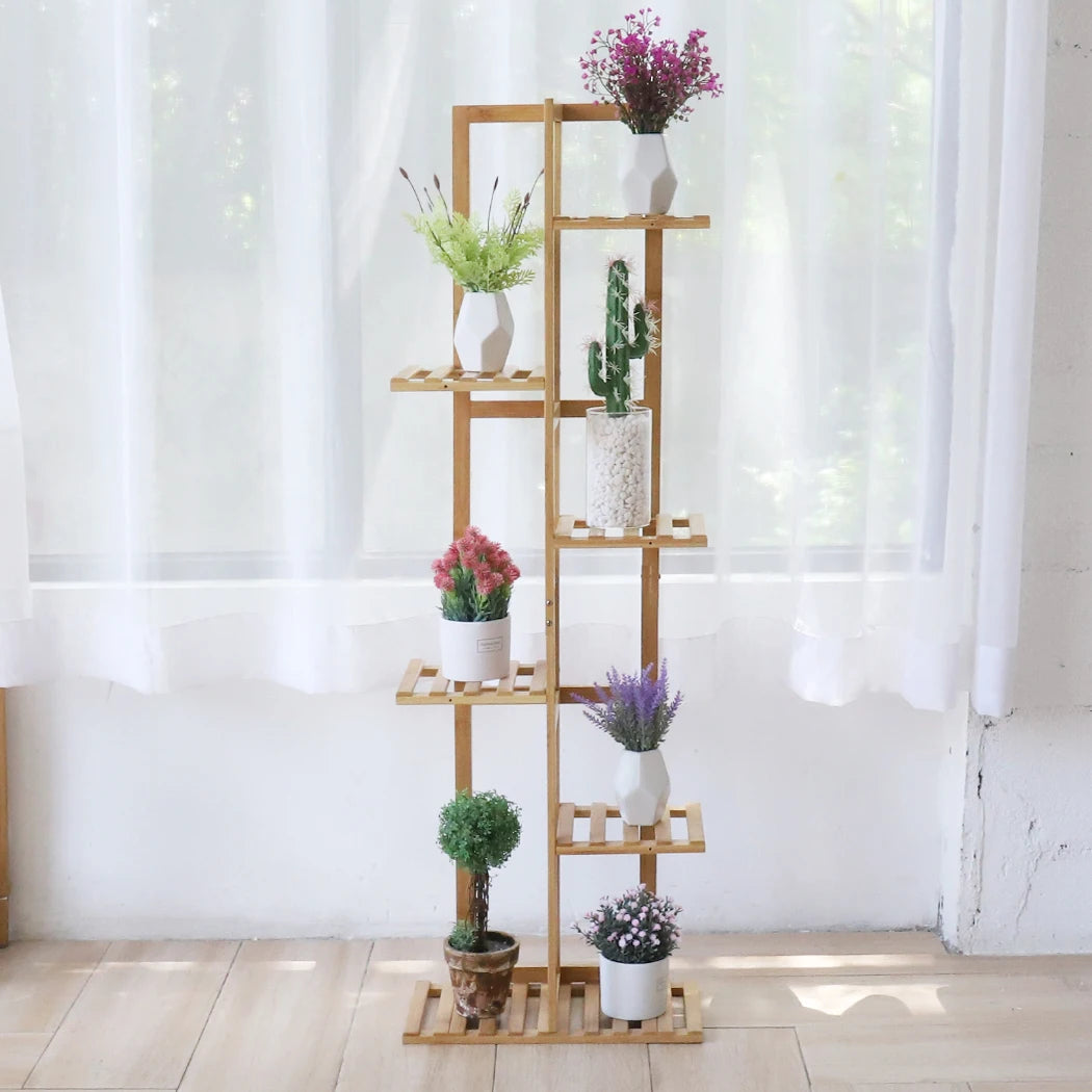 Flora Frame - Bamboo 5/6 Tier Plant Stand