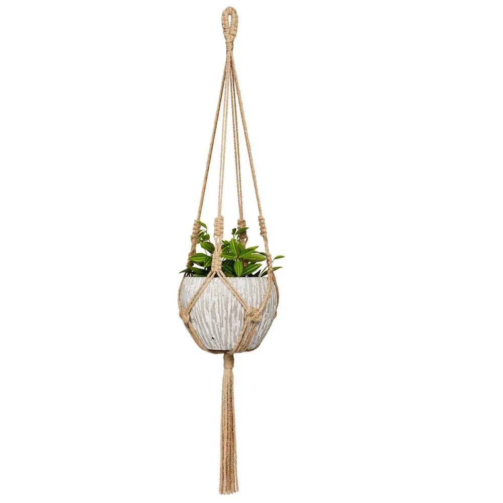 Plant Perch Macrame Plant Hanger