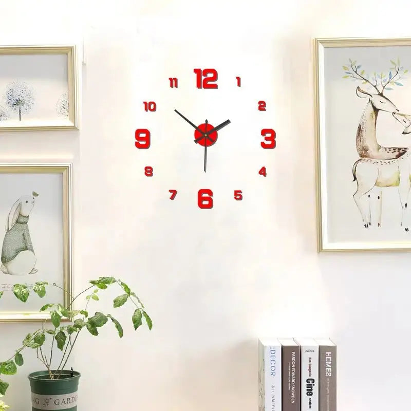 Floating Hours (DIY Wall Clock)