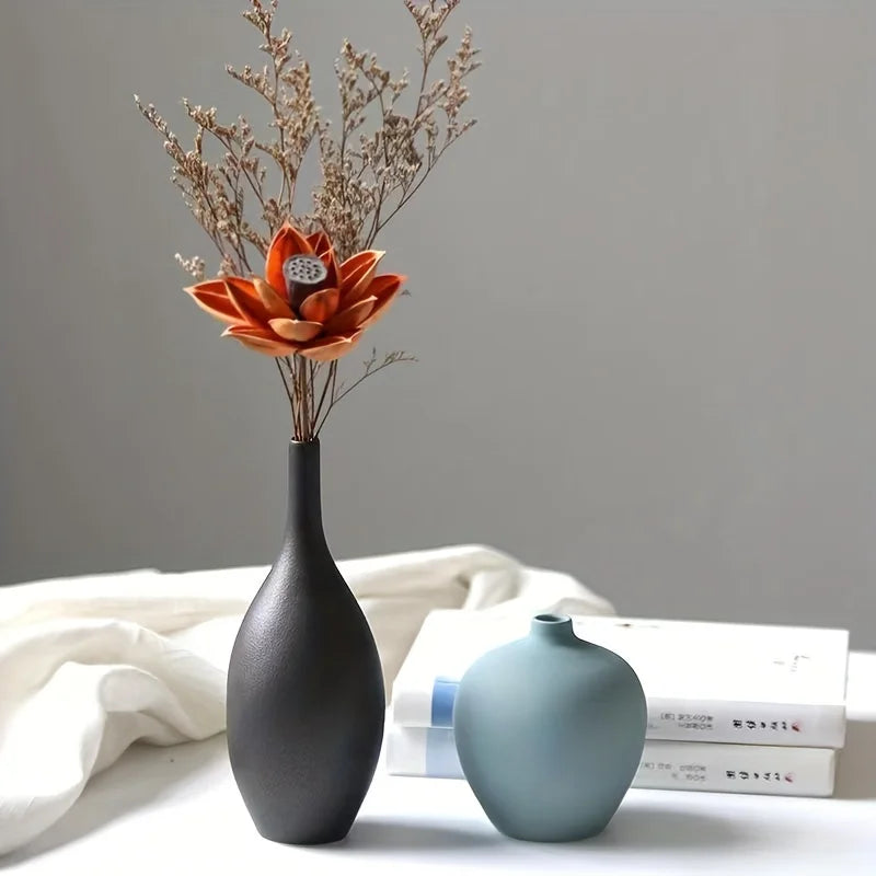 Nebula Bloom - 4 Pcs Ceramic Vases