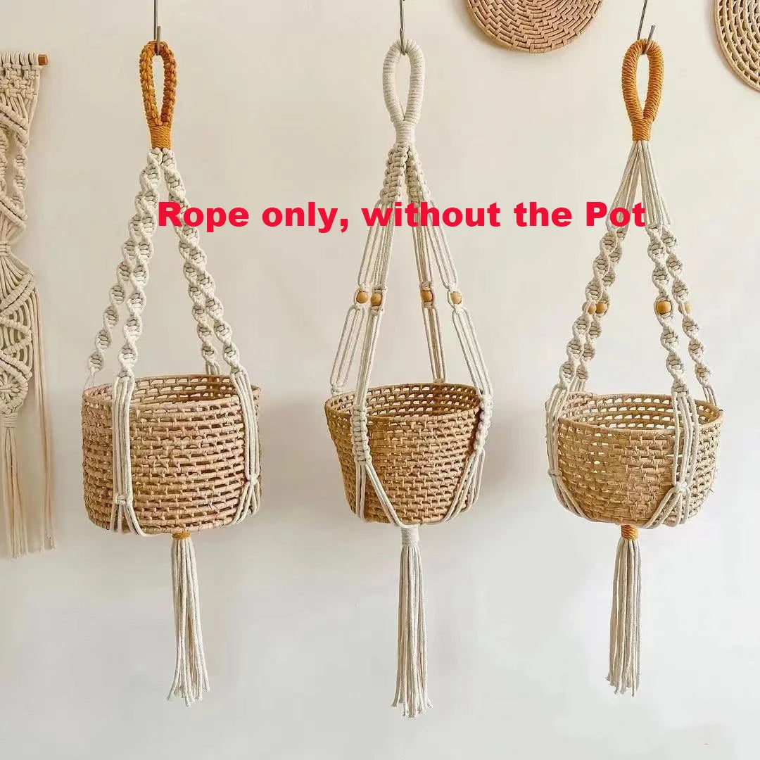 Plant Perch Macrame Plant Hanger